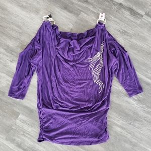 Purple Bling Detailed Vizio Mini